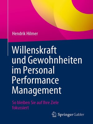 cover image of Willenskraft und Gewohnheiten im Personal Performance Management